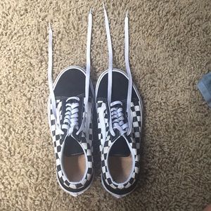 Checkered Vans
